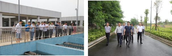 宜賓市公用事業(yè)服務(wù)集團領(lǐng)導蒞臨清源水務(wù)集團調(diào)研座談